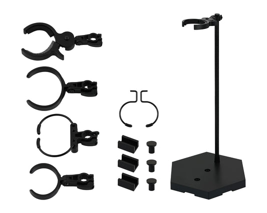DS. DISTINCTIVE STYLE 12-inch stand with adjustable pole for dynamic posing.