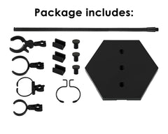 DS. DISTINCTIVE STYLE flexible pole enables low-ground and aerial posing.