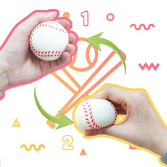 Dshengoo elastic foam stress ball delivers gentle tension relief during study
