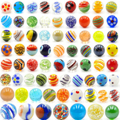 DSHMIXIA 0-79-inch marbles provide textured surfaces for smooth rolling