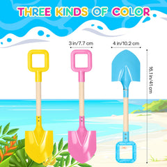 DSmile square-handle shovel for kids with smooth grip and safe design.