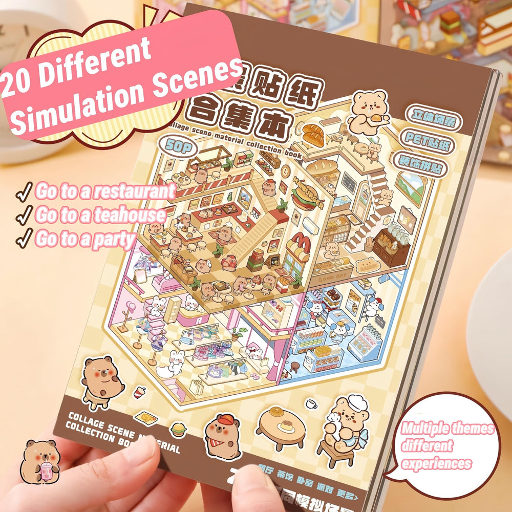 DSNJPZX odorless high-quality materials for clean sticker crafting