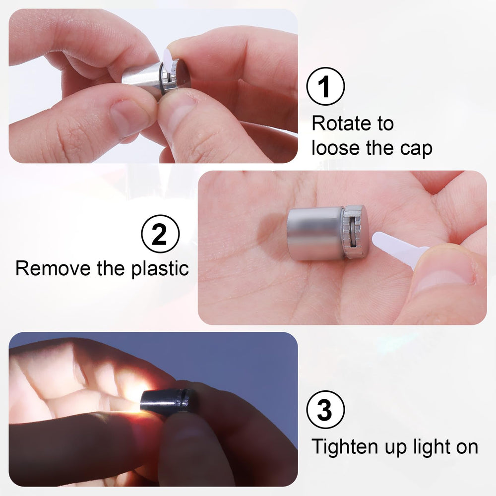 DSOOLDRE dollhouse night light setup adds delicate glow to mini rooms