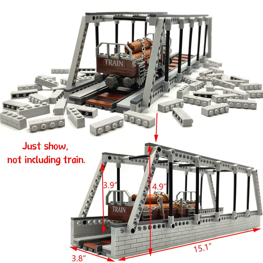 dspitwod Rail gauge 1.6 inches supports Christmas train layouts