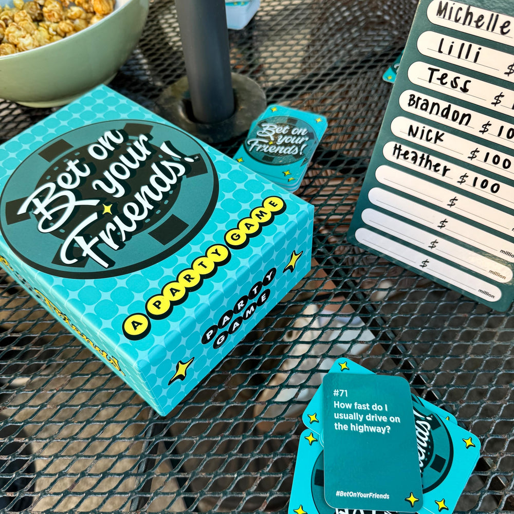 DSS Games Bet On Your Friends marker set keeps rounds tidy