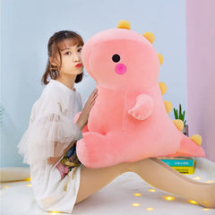 DUANMUL cuddly dino toy for car trips and travel.