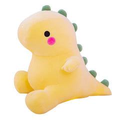 DUANMUL plush dinosaur yellow 8in cuddles for bedtime hugs