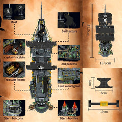 DUANT The Flying Dutchman captain’s cabin and treasure room add storytelling depth.