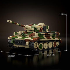 DUANT Tiger Tank No.7 step-by-step assembly guide aids beginners.