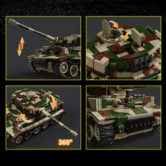 DUANT Tiger Tank No.7 display-ready model for shelf decoration.