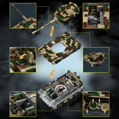 DUANT Tiger Tank No.7 interior detail view for realism.