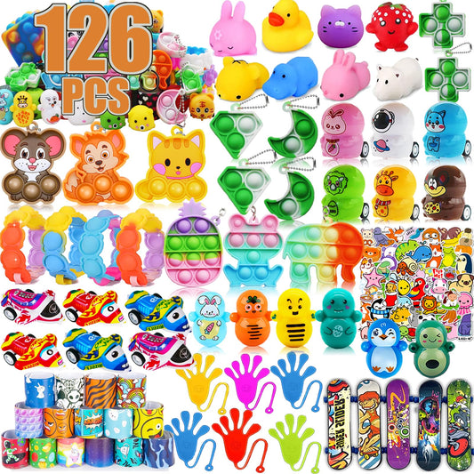 Duccsko 126-pack party favors assortment boosts party fun and rewards kids