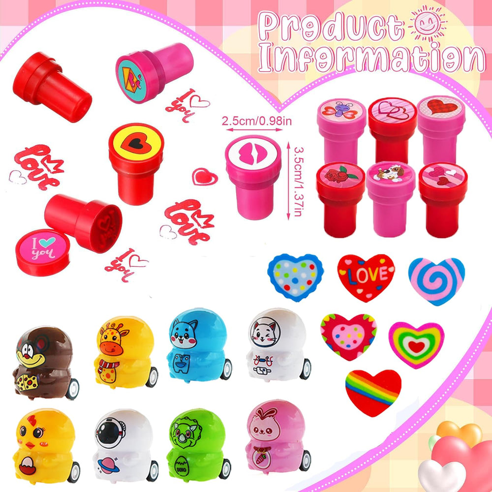 Duccsko Valentines sticker sheet for cards and crafts