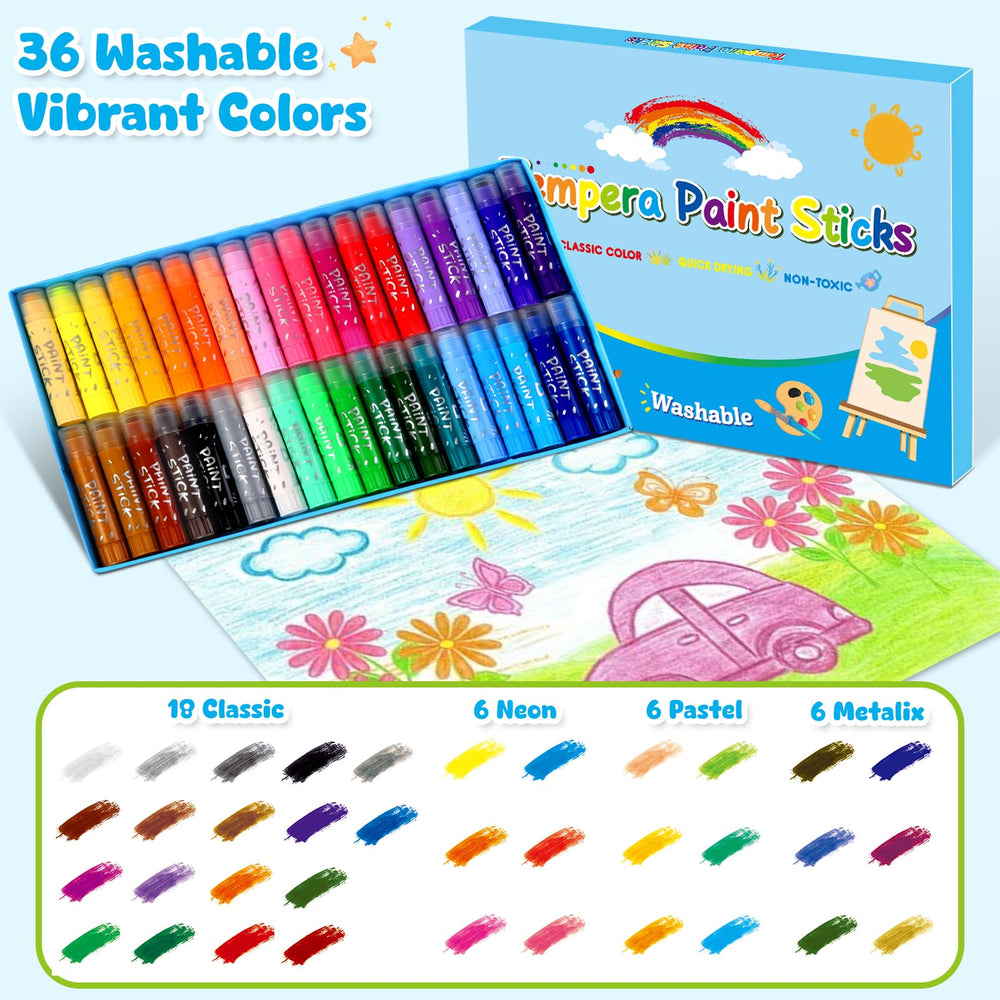 Duchong metallic shades add shine for eye-catching kid-friendly crafts.