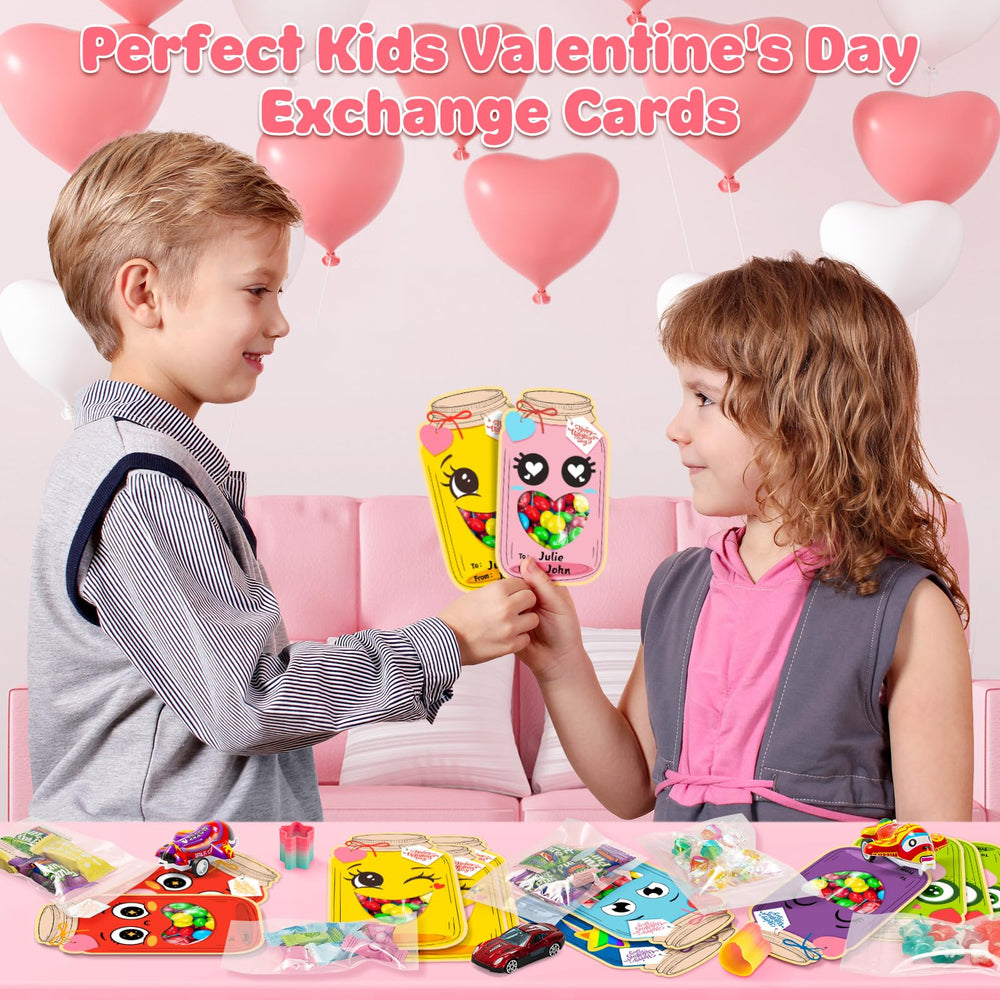 Duchong valentines day cards for boys and girls as gifts