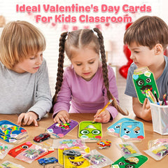 Duchong valentines day cards playful expressions feature