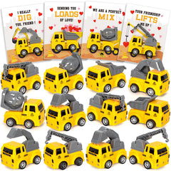 Duchong Valentines truck cards for party favors and classroom celebrations