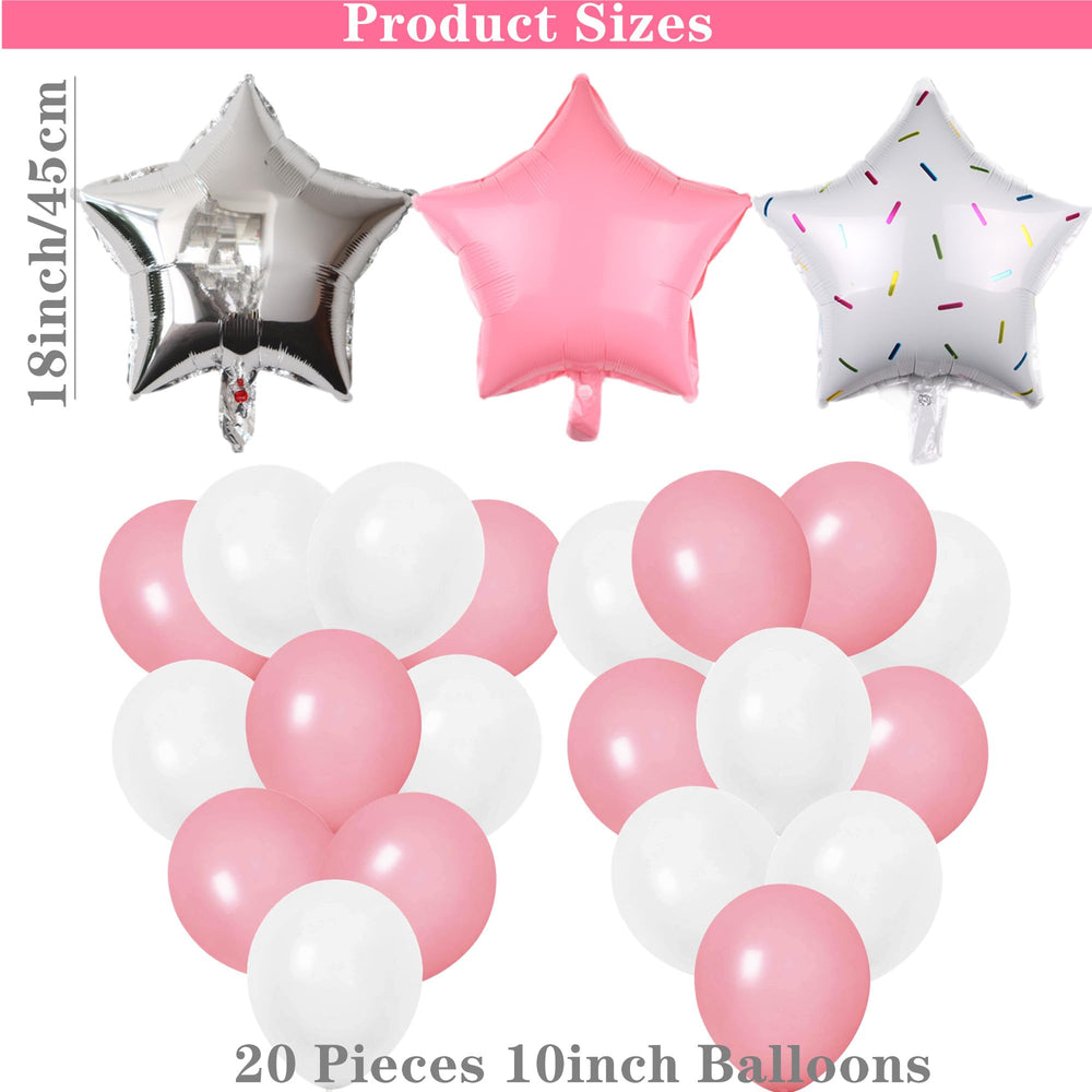 DUFACAI eighteen-inch star balloons brighten party photos