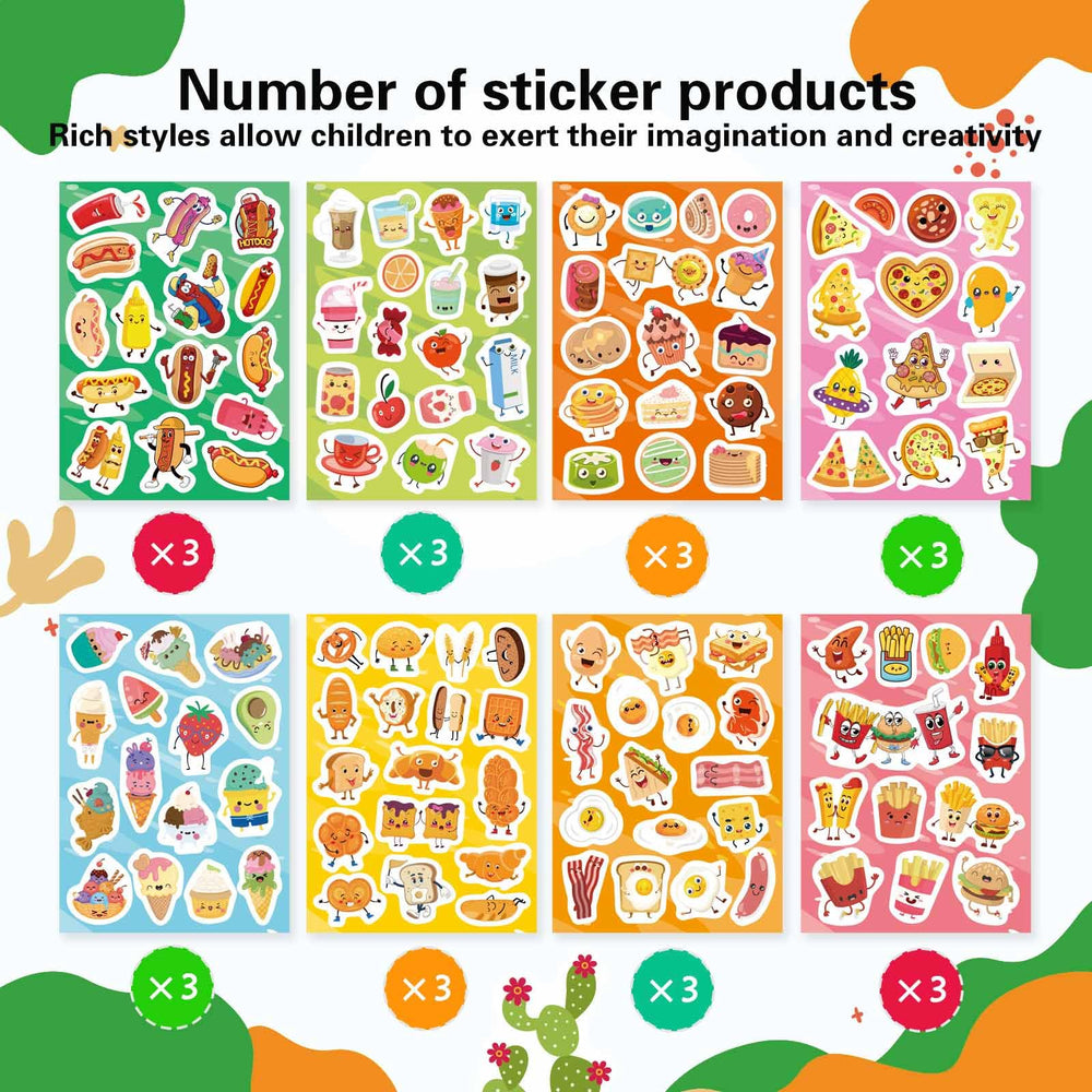 DUJAA hot dog stickers to brighten rewards and projects