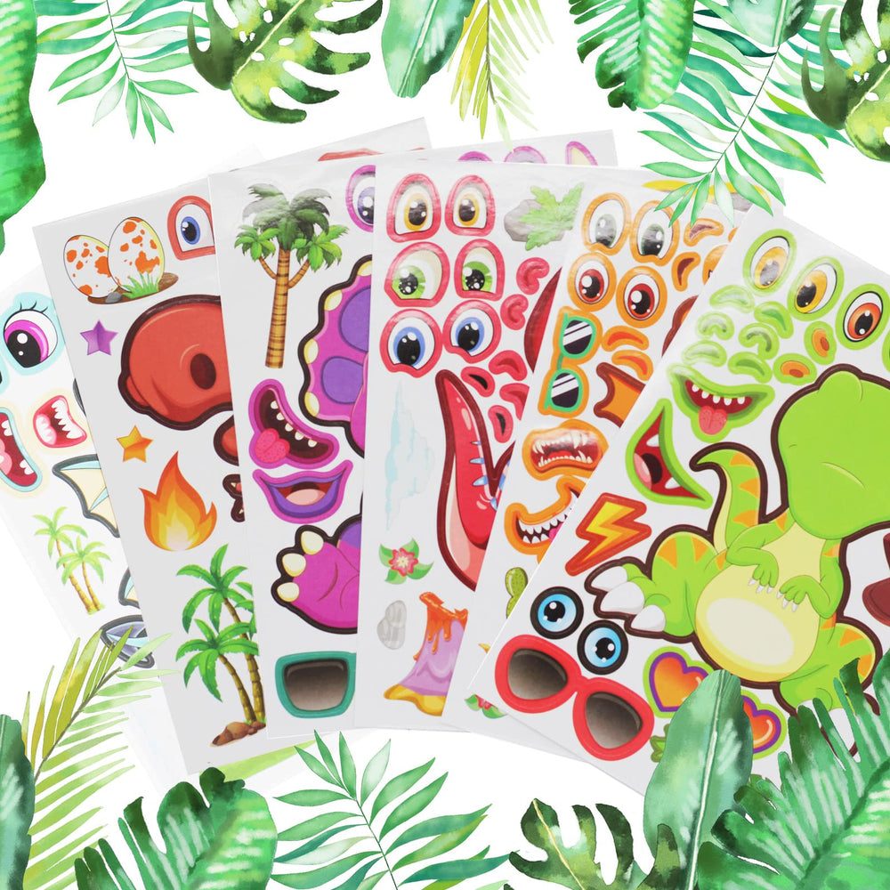 DUJAA DIY dino crafts encourage imagination and fine motor skills