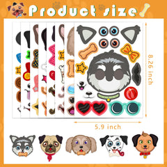DUJAA dog noses sticker elements perfect for playful sticker making and rewards.