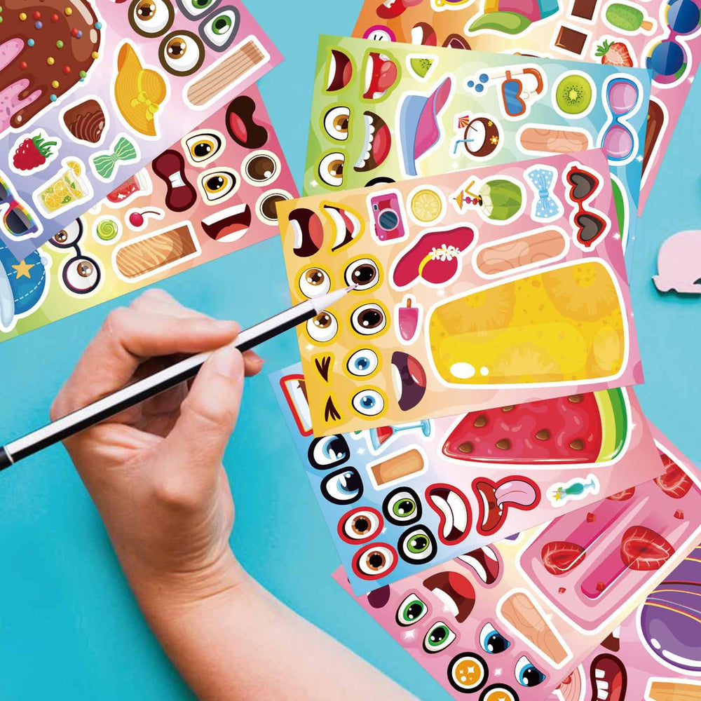 DUJAA durable glossy stickers are waterproof and tear-resistant