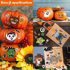 DUJAA Goodie bag filler stickers for gifts and Halloween surprises.