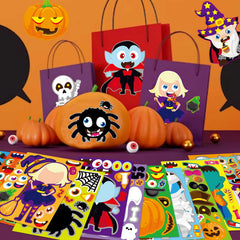 DUJAA Halloween sticker sheets inspire arts and crafts beyond trick-or-treat