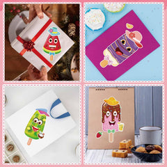 DUJAA mix-and-match toppings popsicle stickers spark creativity