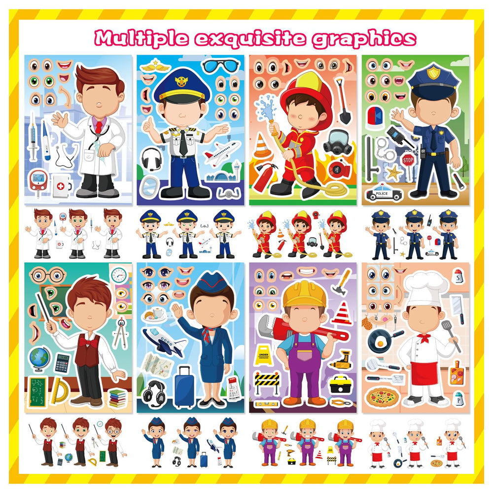 DUJAA chef occupation sticker for culinary curiosity and play.