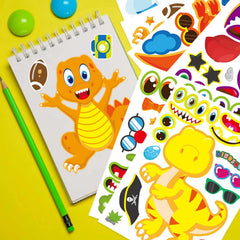 DUJAA room decor dinosaur stickers upgrade kids walls and shelves