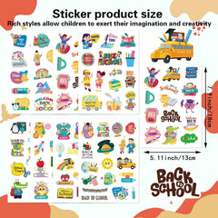 DUJAA school bus stickers spark classroom pride on backpacks