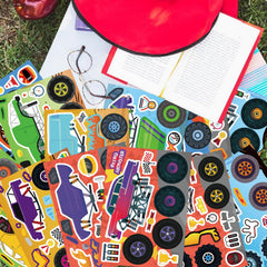 DUJAA scrapbook stickers for DIY albums and crafts