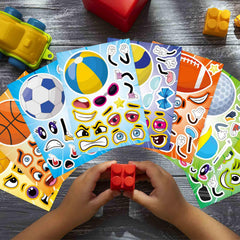 DUJAA sport ball stickers classroom activities friendly and durable for crafts.