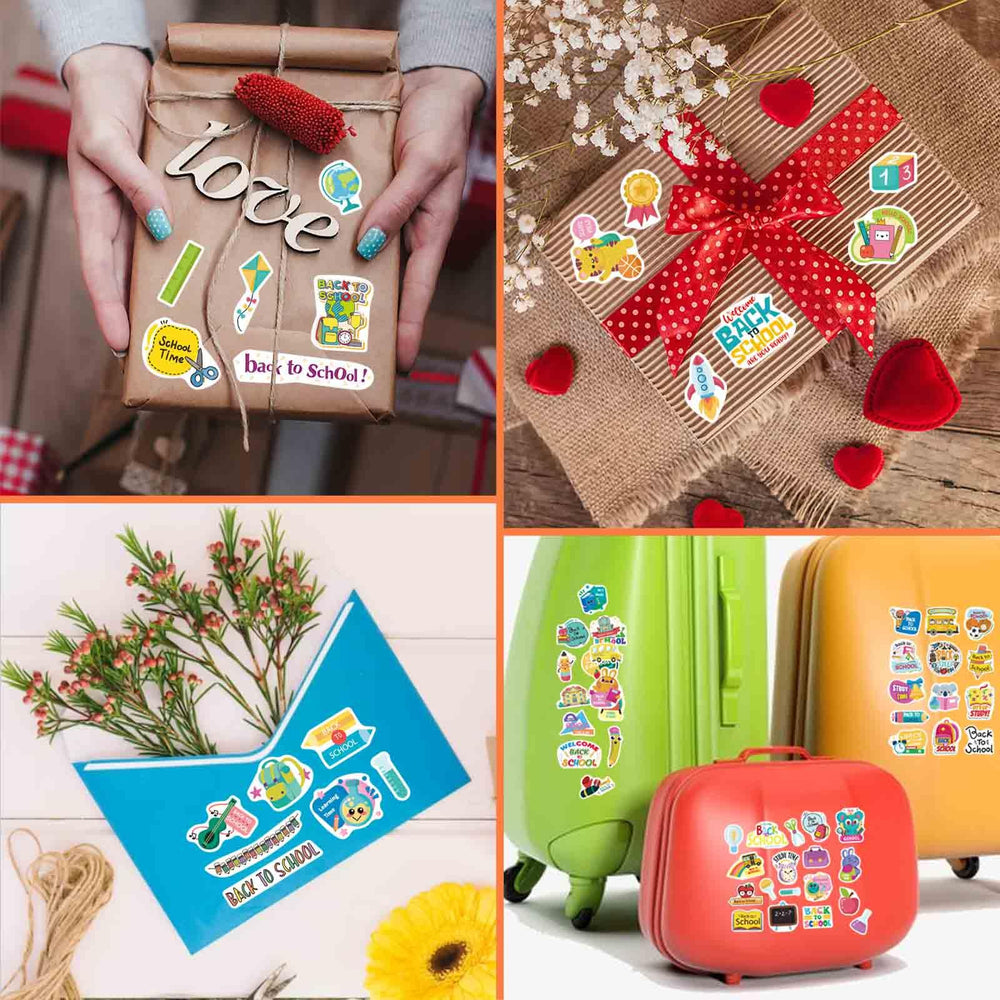DUJAA stationery decor stickers enhance DIY projects and lockers