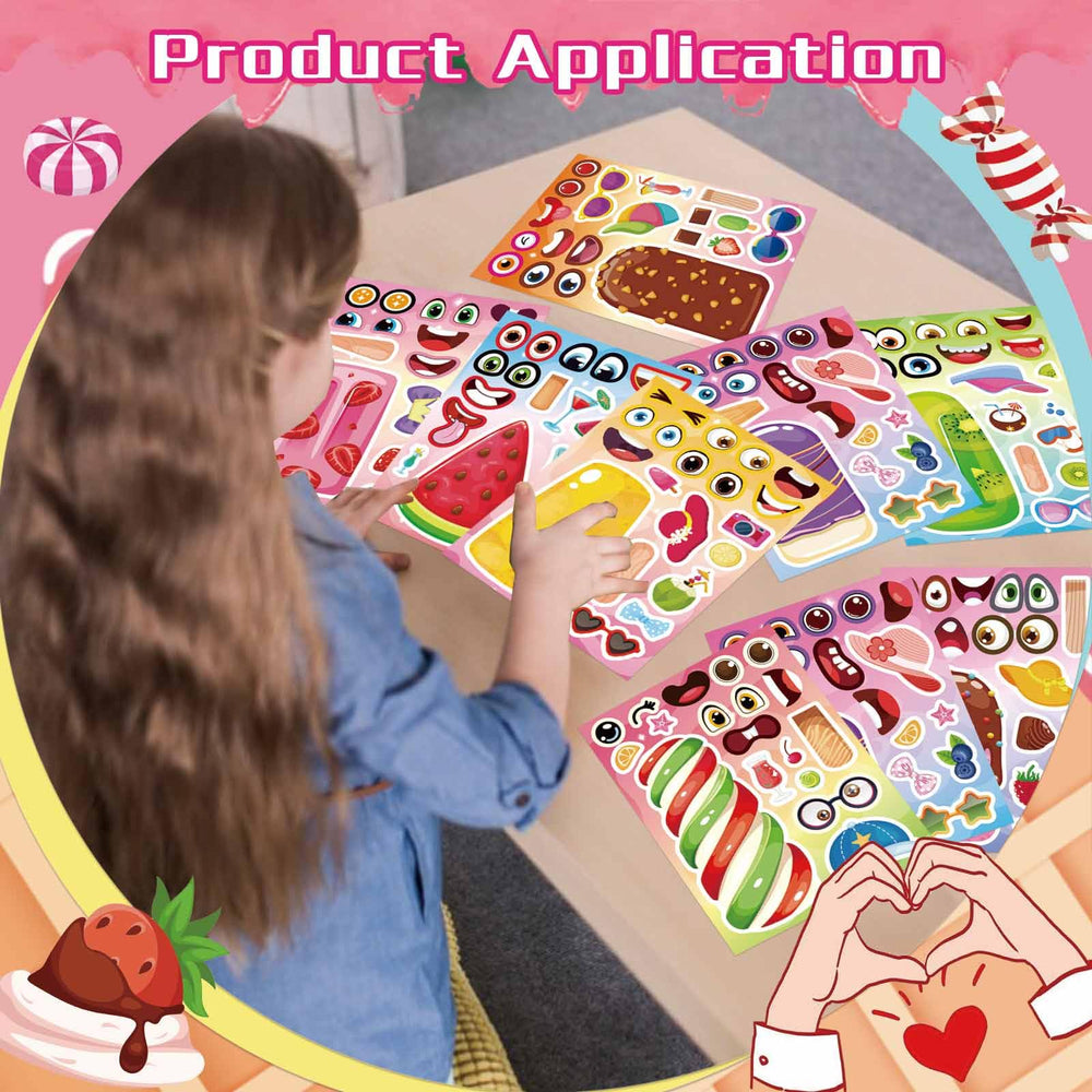 DUJAA summer party favors stickers for rewards and gifts