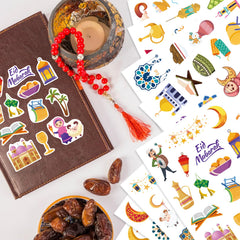 DUJAA wall decor stickers for Ramadan and Eid party ambiance.