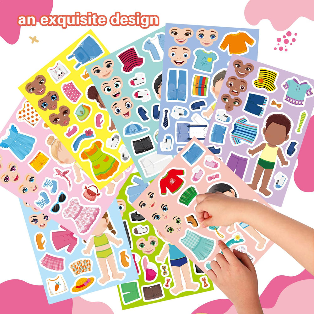 DUJAA Waterproof stickers stay bright on smooth indoor surfaces