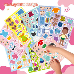 DUJAA Waterproof stickers stay bright on smooth indoor surfaces