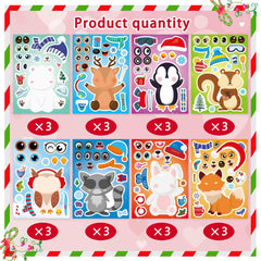 DUJAA winter stickers hot cocoa bring warmth to invites and holiday crafts.