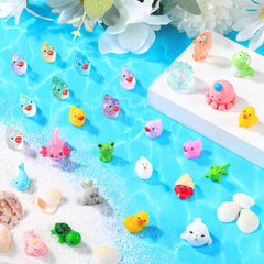 DULEFUN dollhouse landscape decor enhances small world displays with charm.