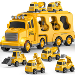 DULONIME includes small cars for varied play scenarios.