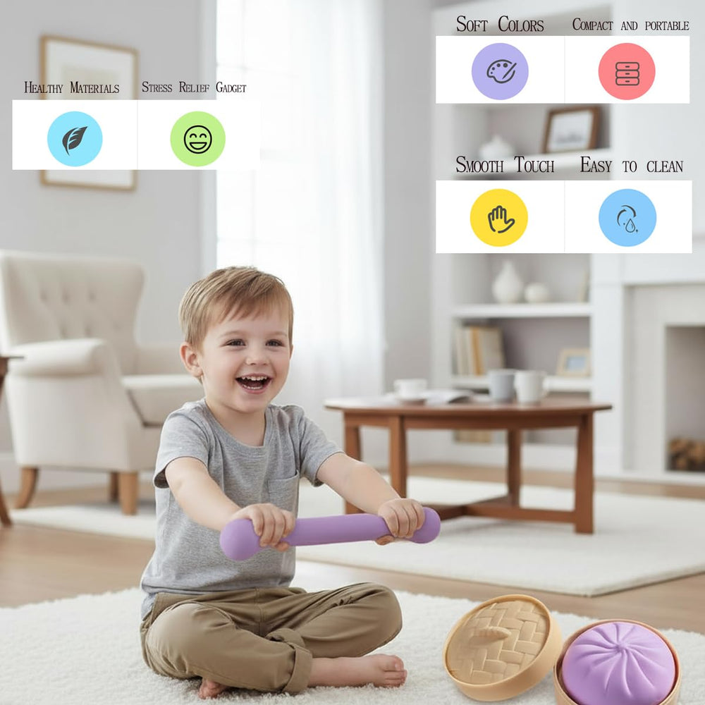 Dumpling Squishy Toy classroom reward ready for kids.