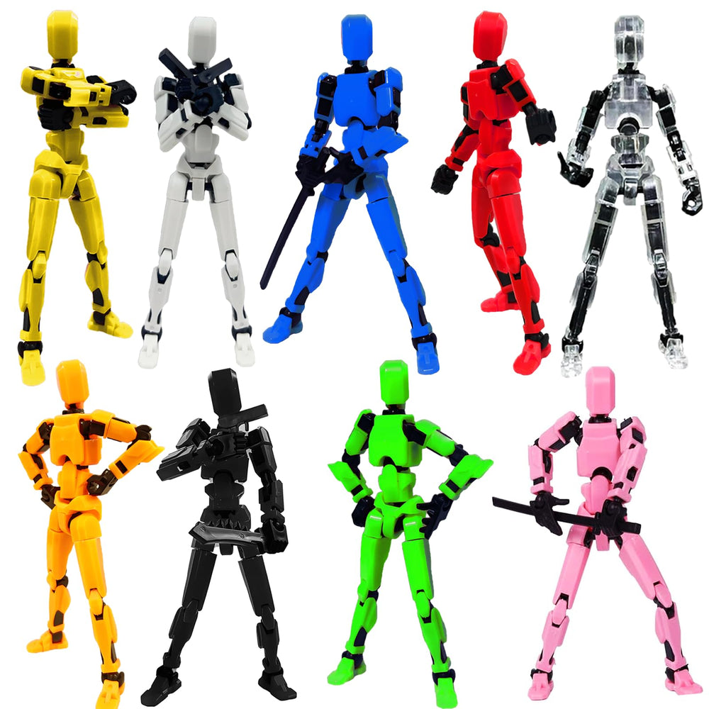 Dumwick Titan13 joints fully movable figure showing flexible articulation for dynamic poses