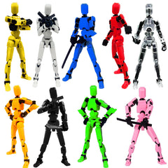 Dumwick Titan13 joints fully movable figure showing flexible articulation for dynamic poses