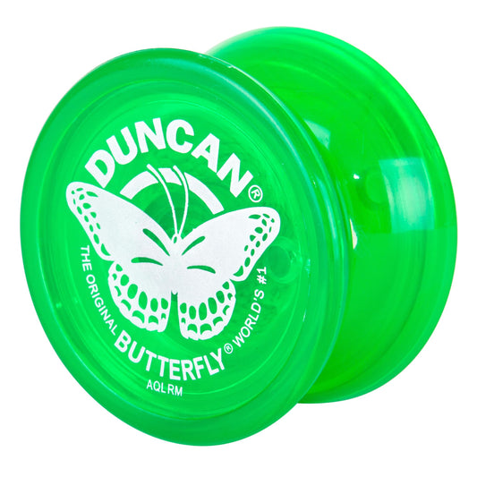 Duncan Butterfly Yo-Yo wide design helps easy string landings for beginners