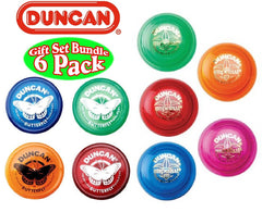 Duncan Deluxe Gift Set 6-pack packaging for beginners and fans of yo-yo play.