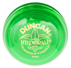 Duncan Imperial Yo-Yo lime green plastic body preserves durability during play