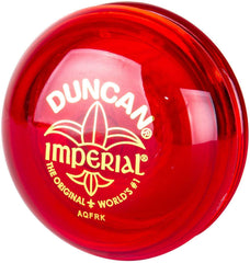 Duncan Imperial Yo-Yo red back view for basic string tricks at home