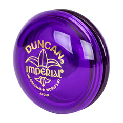 Duncan Imperial Yo-Yo steel axle close-up, showing durable construction